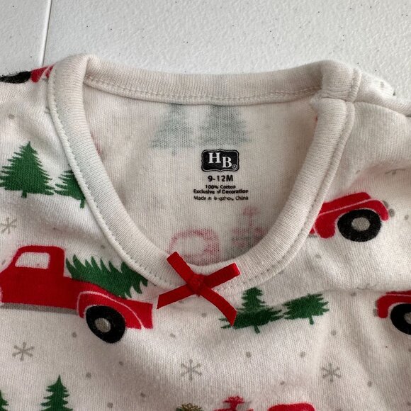 Carters HB Old Navy Baby Girl Holiday Outfit Bundle 9M & 12-18M Plaid Festive - Picture 2 of 13